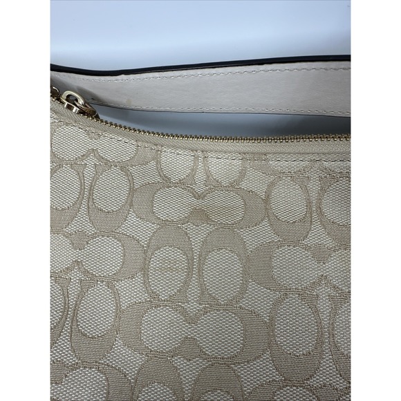 COACH CELESTE CONVERTIBLE HOBO IN SIGNATURE CANVAS (COACH F58284) - Picture 9 of 9